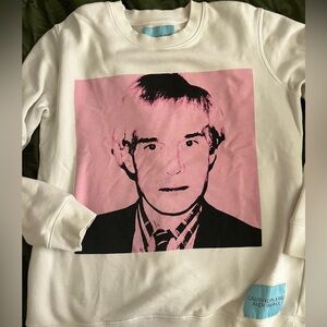 Calvin Klein x Andy Warhol pullover sweater MEDIUM